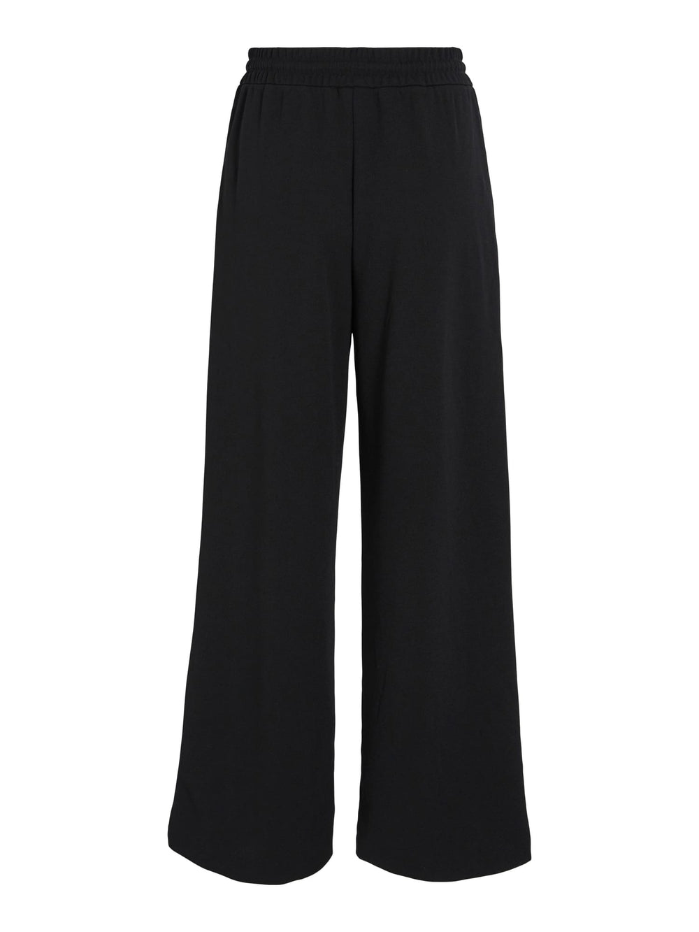 Vila VICLUA HW WIDE PANTS zwart – dames lange broek
