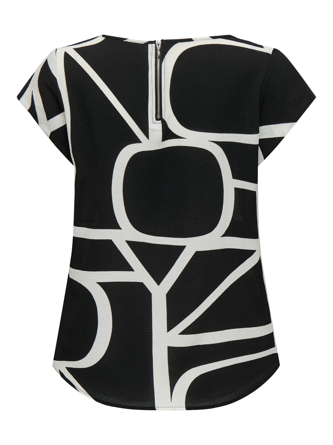 Only Vic blouse zwart dessin – dames top