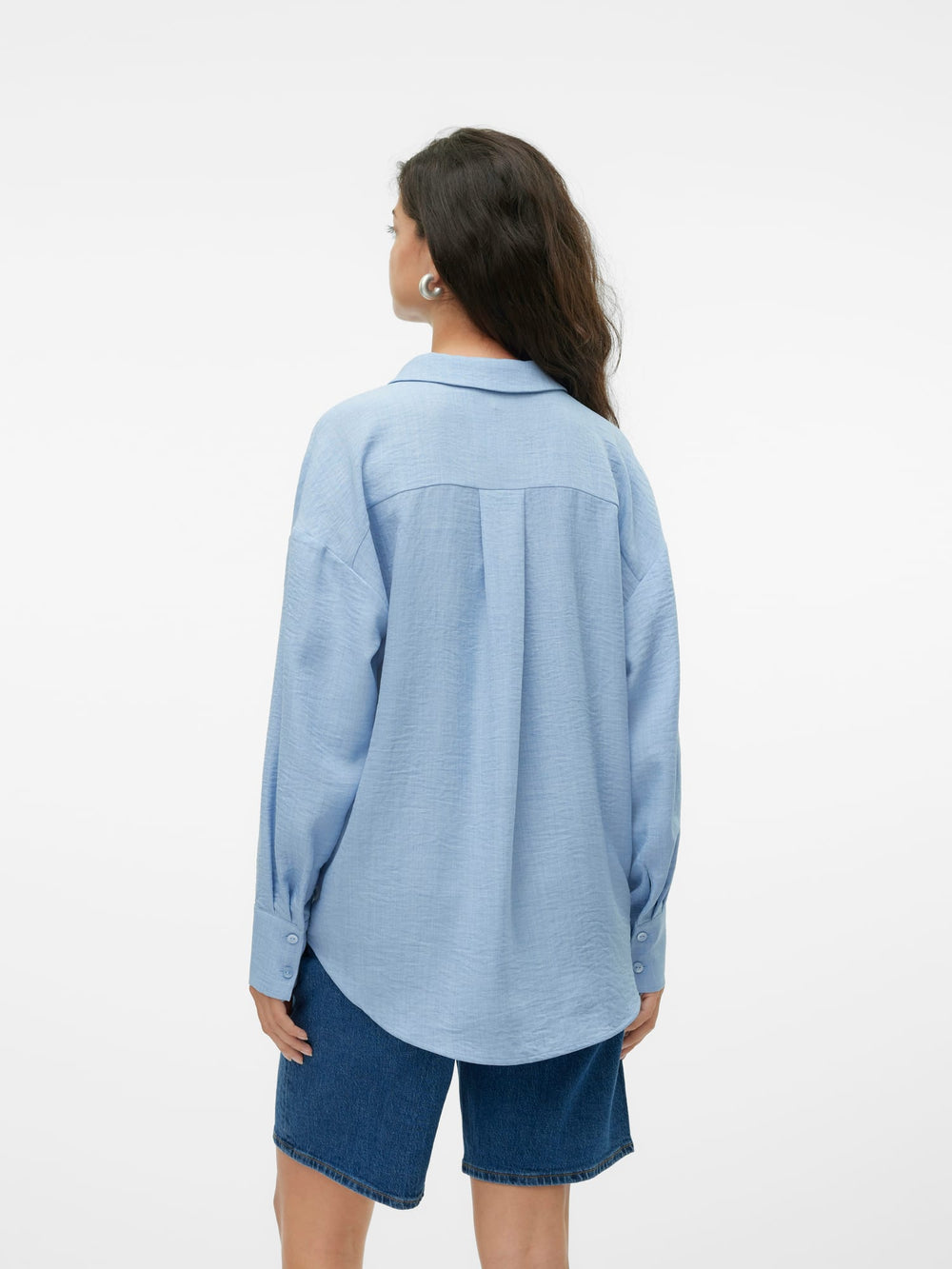 VERO MODA 10316389 melaney blouse lichtblauw – dames