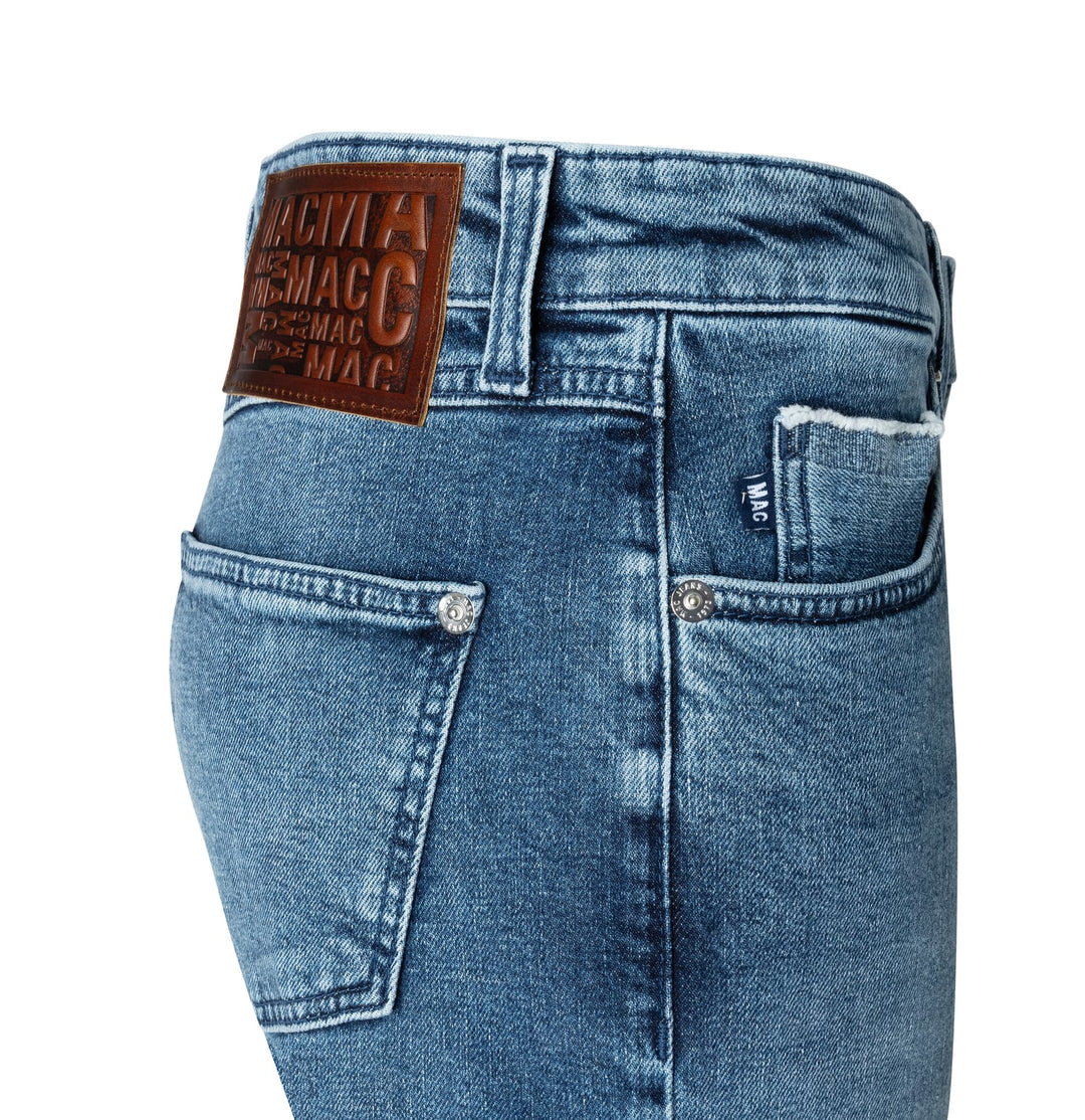MAC jeans regular-straight fit dames - blue denim