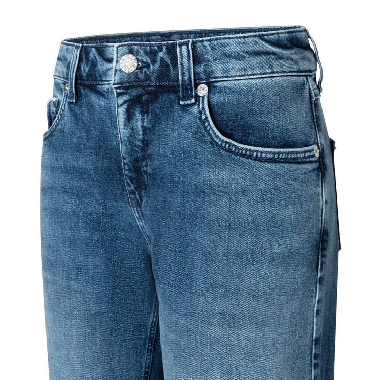 MAC jeans regular-straight fit dames - blue denim