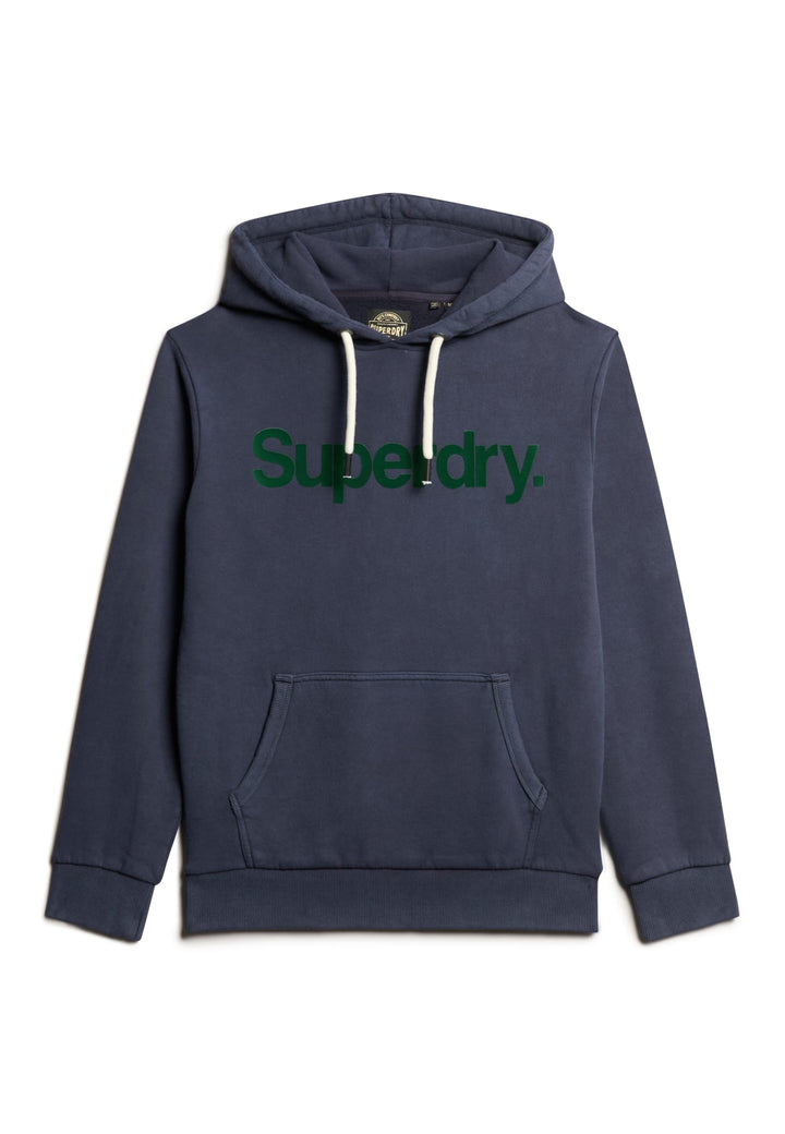 Superdry Classic Core Logo Hoodie – heren - Navy
