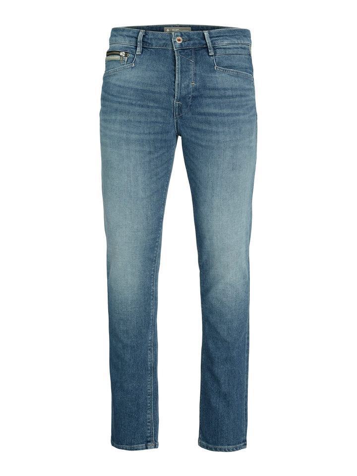 Jack & Jones tapered fit jeans blauw – heren - Blue Denim - L32