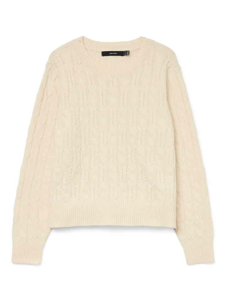 VERO MODA 10331814 Maries trui dames grijs melee