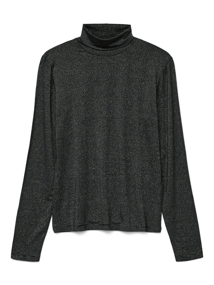 VERO MODA Lava t-shirt l/m zwart dessin – dames