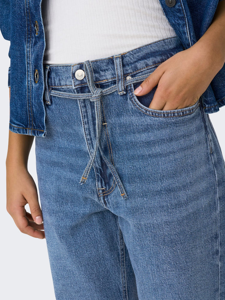 Only Gypsy jeans regular-straight fit – dames - Blue Denim