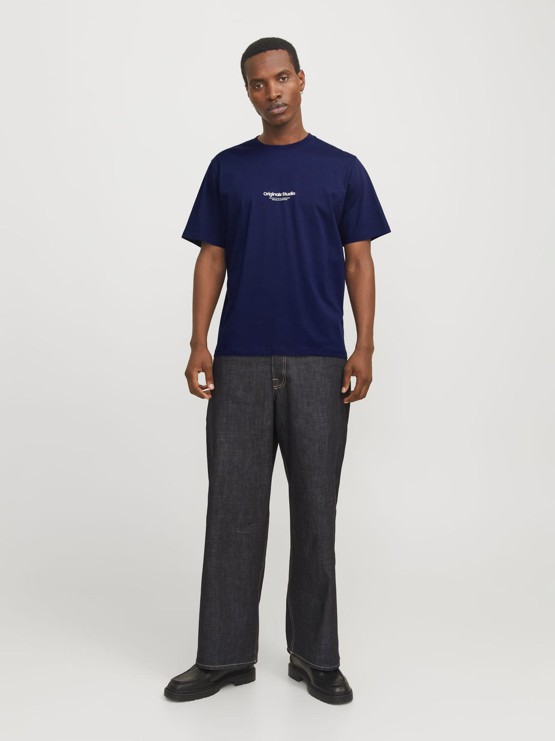 Jack & Jones Vesterbro T-shirt navy – heren