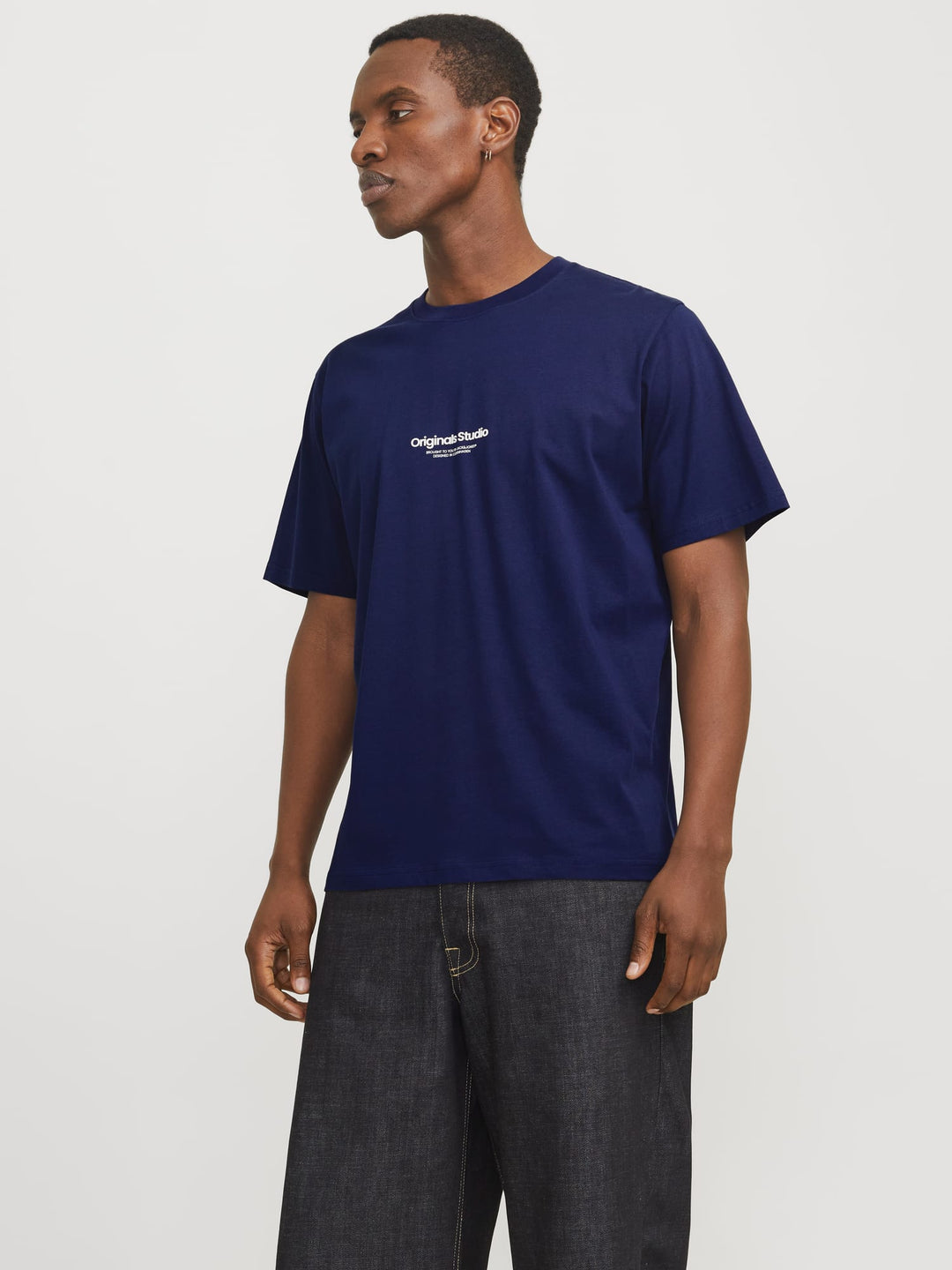 Jack & Jones Vesterbro T-shirt navy – heren