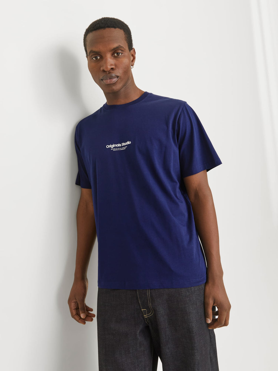 Jack & Jones Vesterbro T-shirt navy – heren