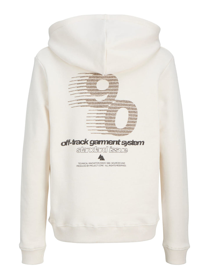 jack &amp; jones kids 12284028 Grid sweater jongens ecru