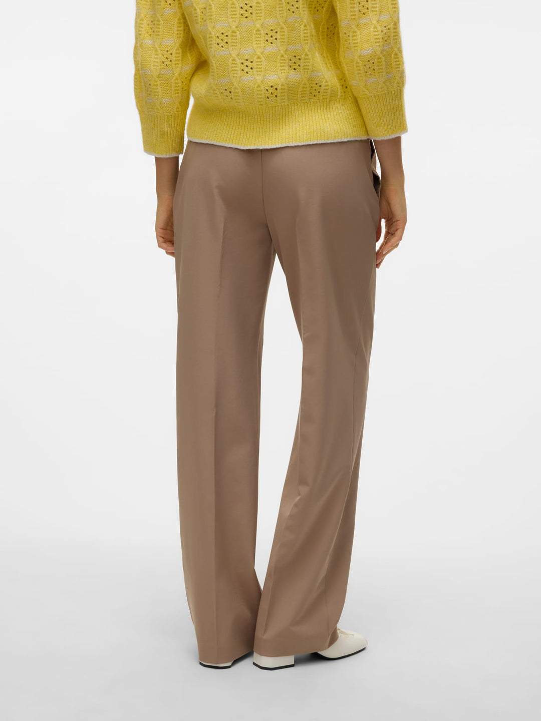 VERO MODA Raya lange broek camel – dames - L34