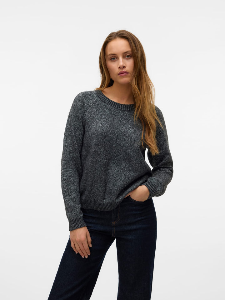 VERO MODA doffyshine trui antraciet – dames