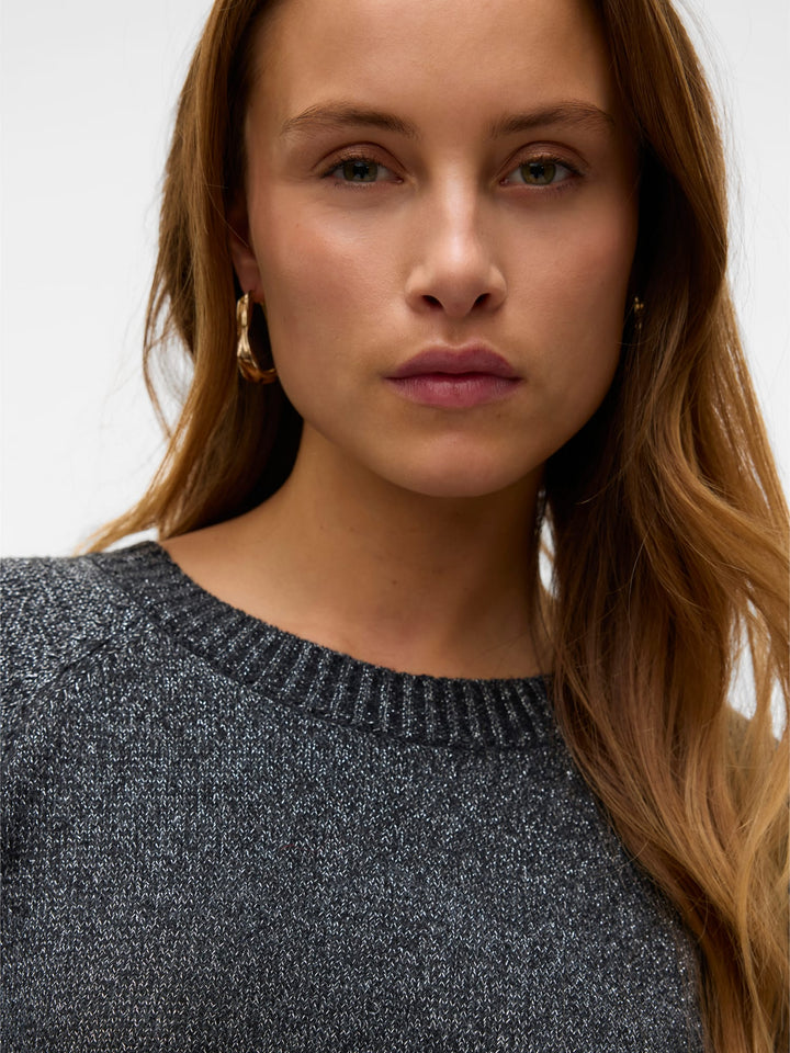VERO MODA doffyshine trui antraciet – dames