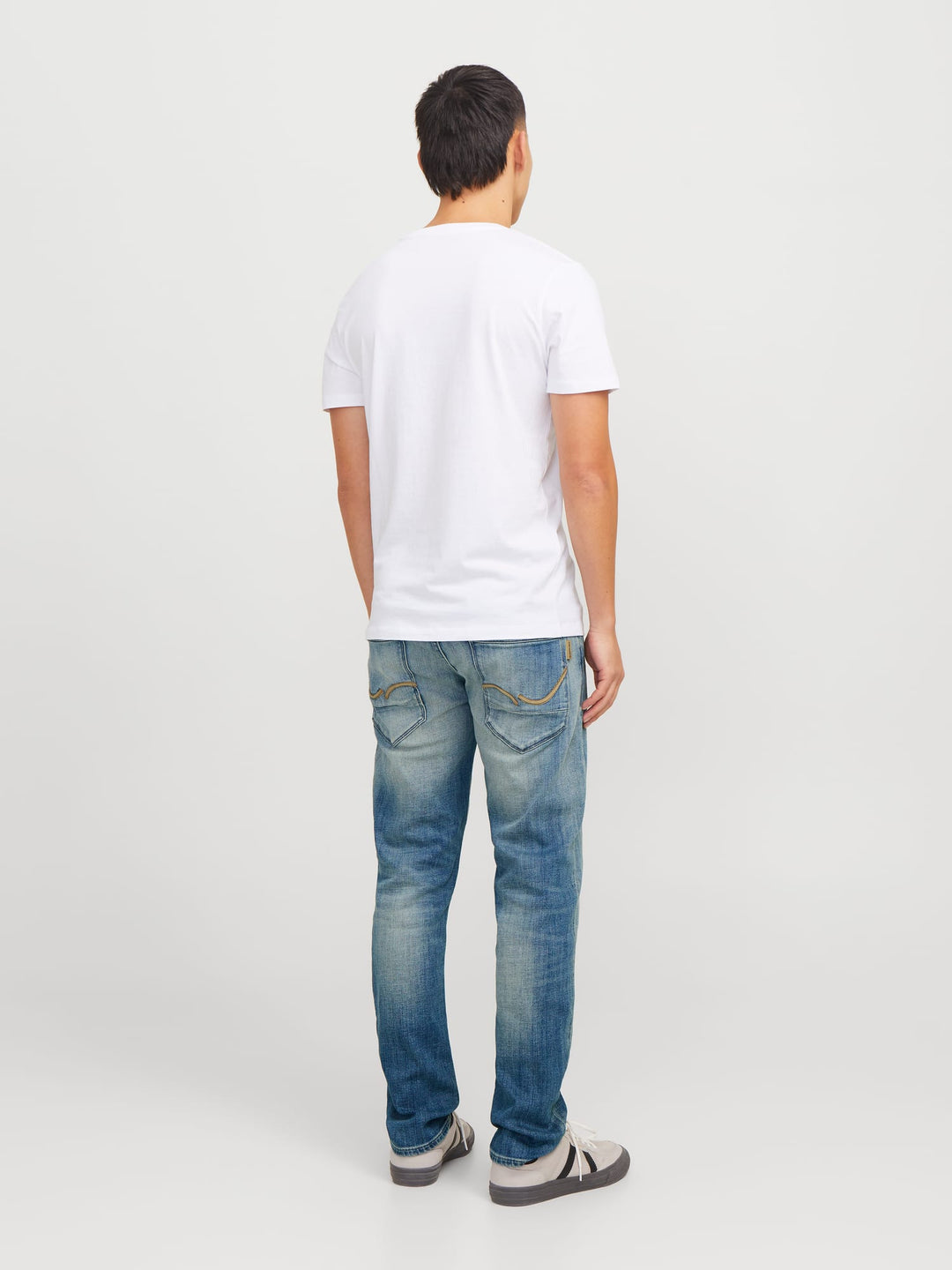 Jack & Jones tapered fit jeans blauw – heren - Blue Denim - L32