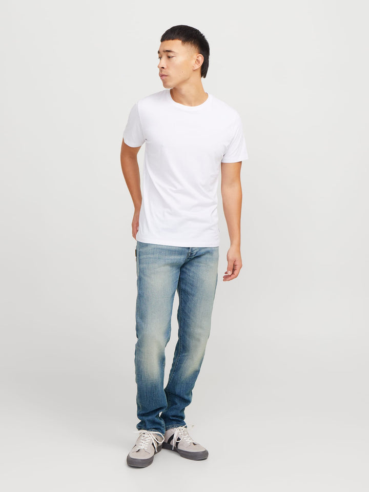 Jack & Jones JJIMIKE tapered fit jeans blauw – heren - Blue Denim - L34