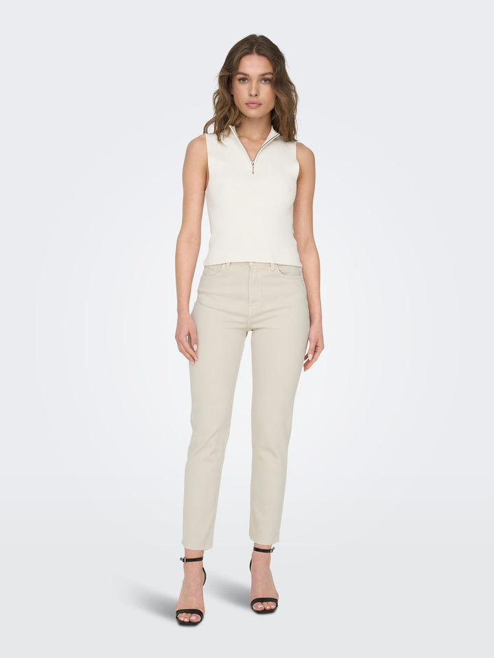 Only 15175323 Emily jeans kit – dames regular-straight fit - L30