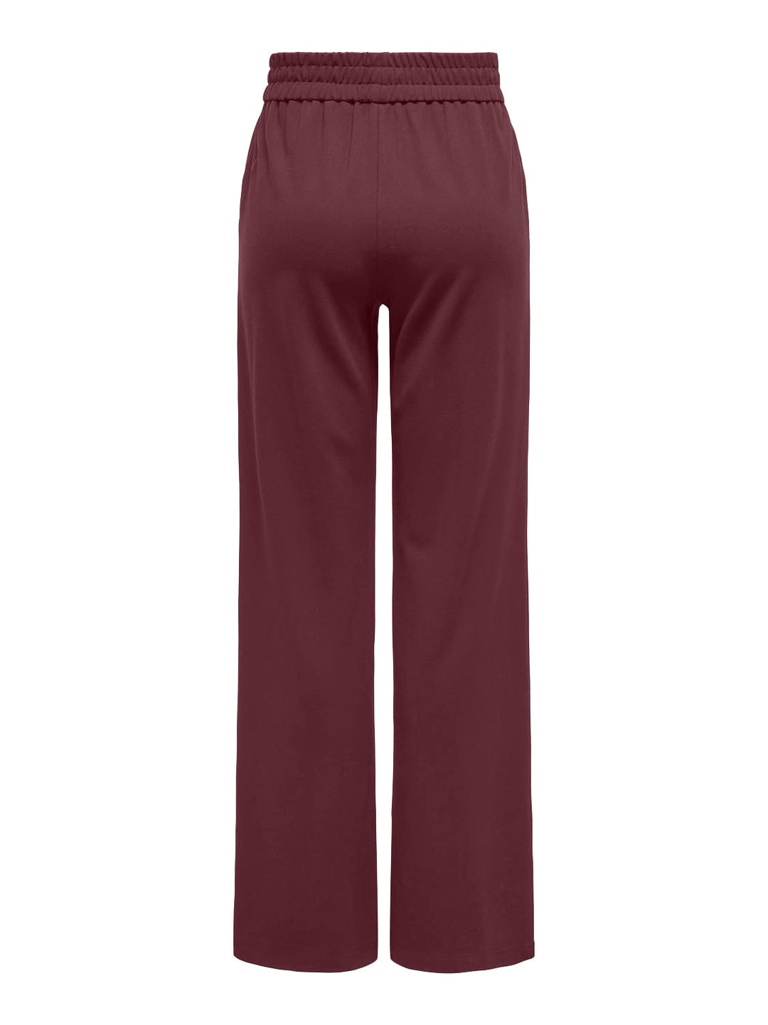 Only 15235076 Poptrash lange broek dames bordeaux - L32