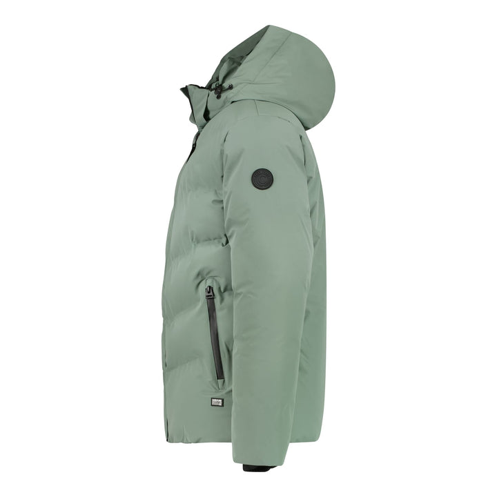 Cars men Lozzo winterjas oud groen – heren