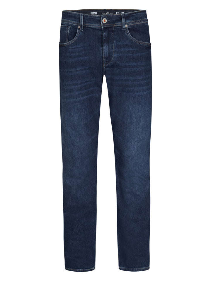 Petrol men RUSSEL Classic 5755 tapered jeans – heren - Blue Denim - L34