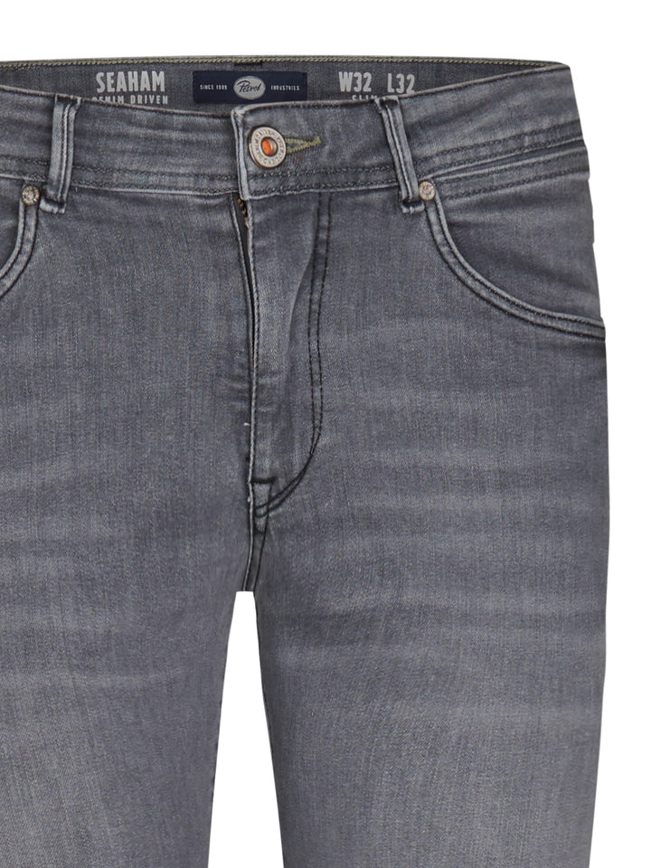 Petrol men Seaham FP 9700 jeans slim fit heren - Grey Denim - L34