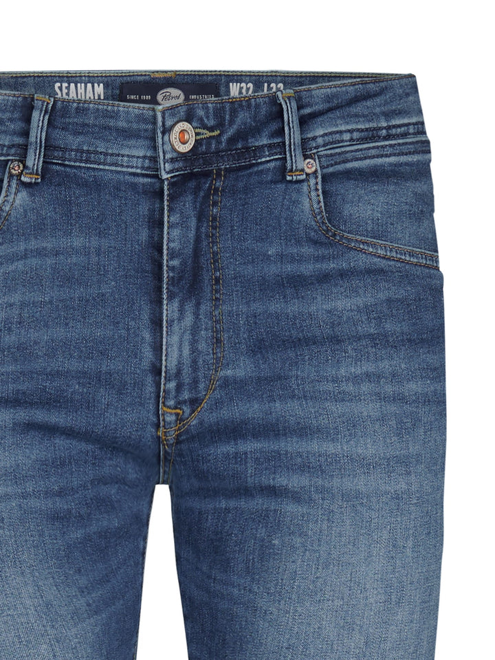 Petrol men Seaham FP 5713 jeans slim fit heren - Blue Denim - L34