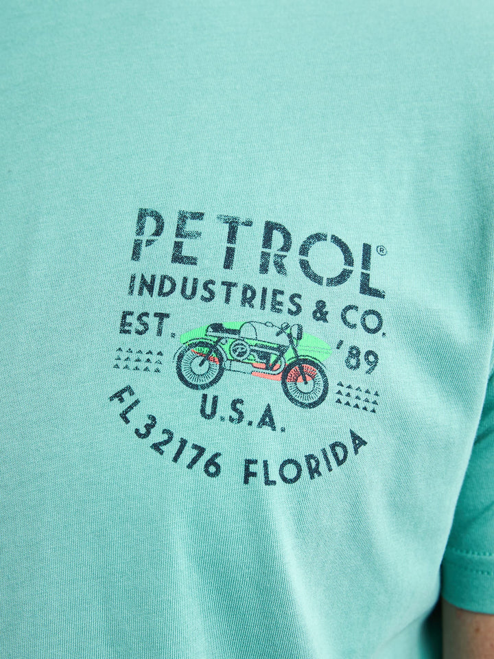 Petrol men M-1050-TSR603 t-shirt esmerald – heren