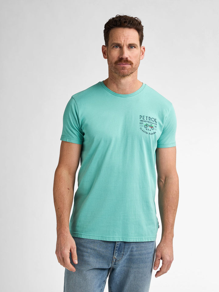 Petrol men M-1050-TSR603 t-shirt esmerald – heren