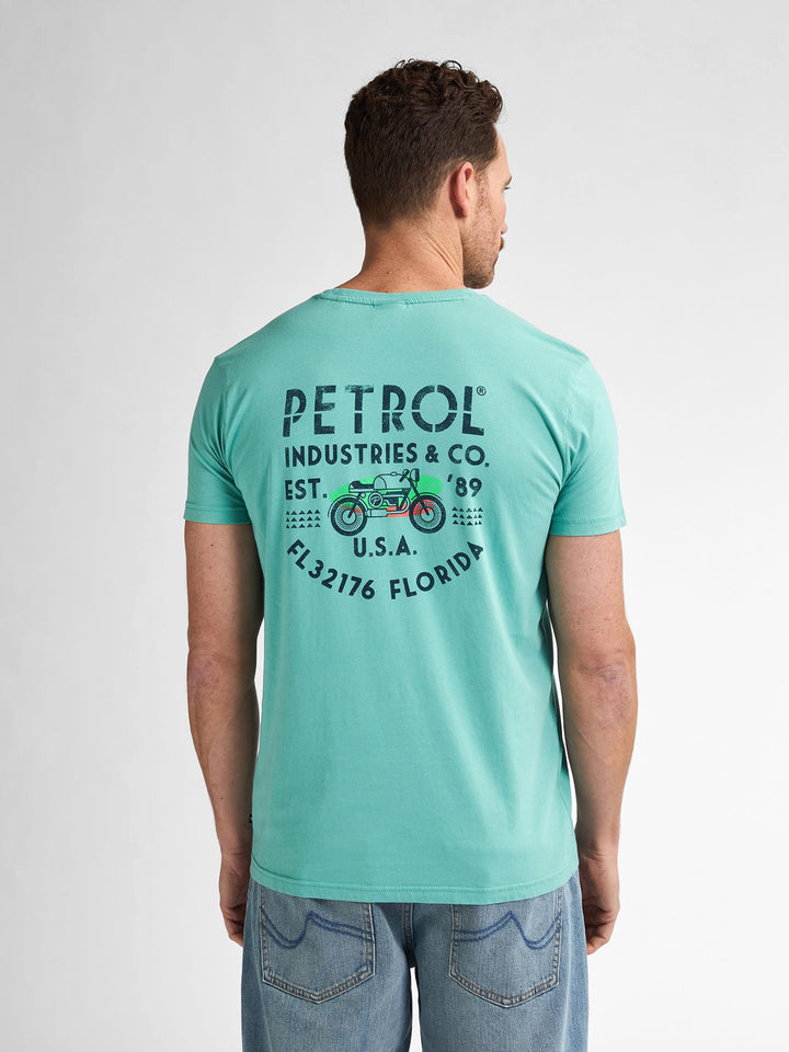 Petrol men M-1050-TSR603 t-shirt esmerald – heren