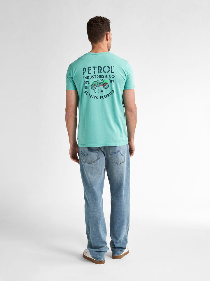 Petrol men M-1050-TSR603 t-shirt esmerald – heren