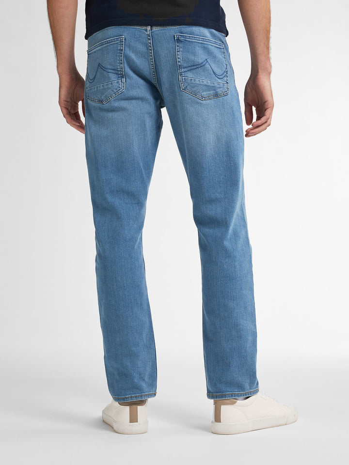 Petrol STARLING 5701 jeans regular-straight fit heren - Blue Denim - L34