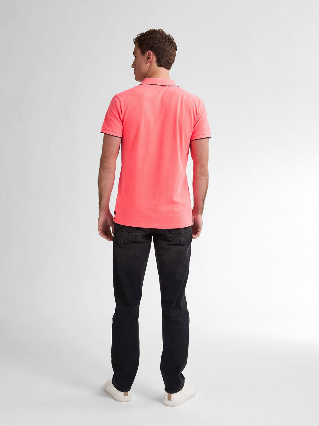 Petrol men M-ROS-POL003 polo k/m neon oranje – heren