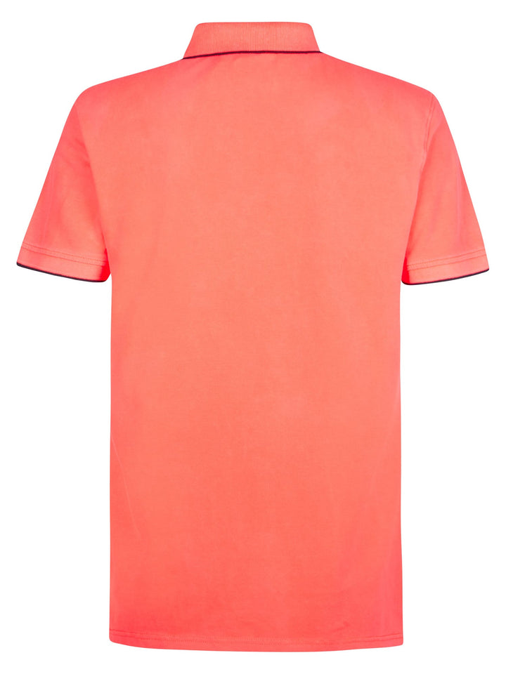 Petrol men M-ROS-POL003 polo k/m neon oranje