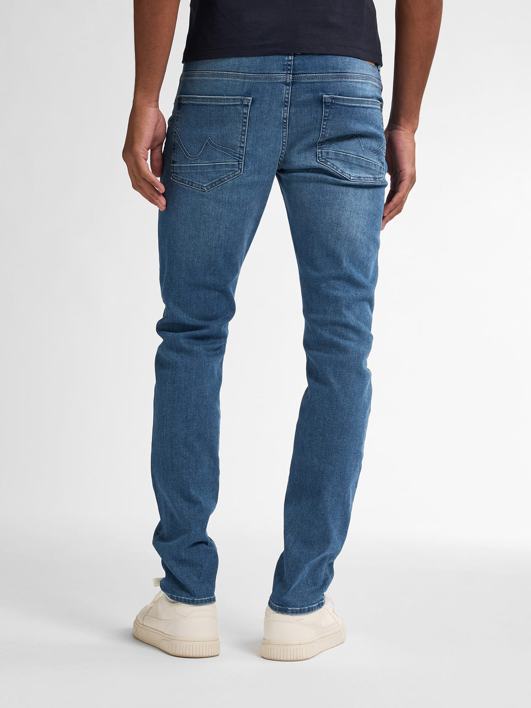 Petrol men SEAHAM 5873 L34 jeans slim fit – heren - Blue Denim - L34