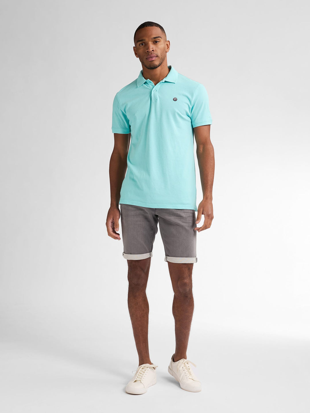 Petrol men M-ROS-SHO001 short denim heren - grijs - Grey Denim