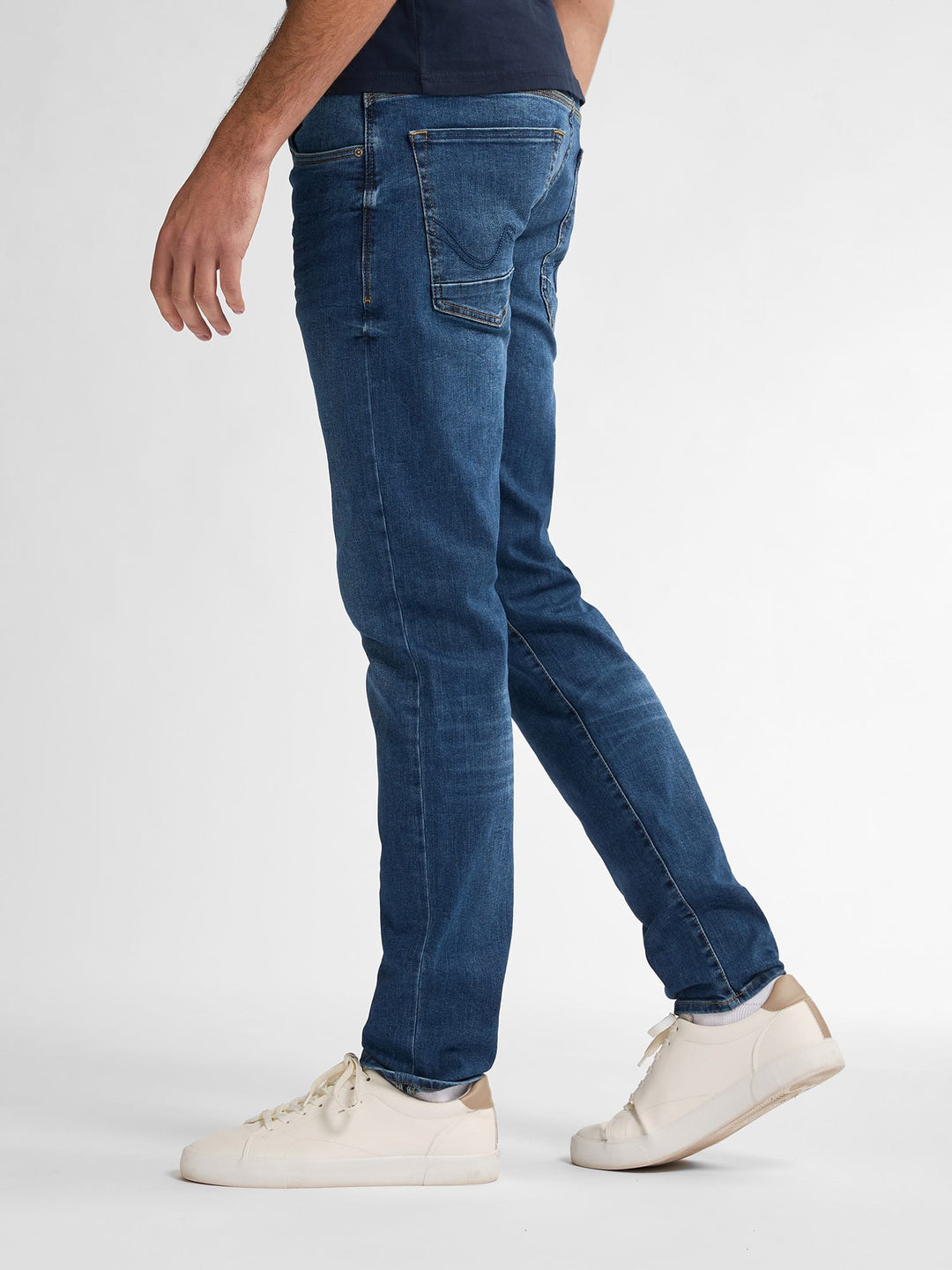 Petrol men Seaham FP 5713 jeans slim fit heren - Blue Denim - L34
