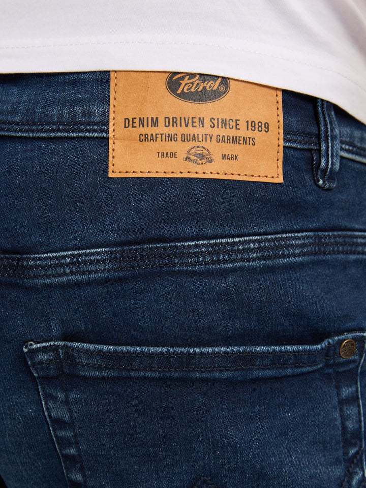 Petrol men Seaham 5804 jeans skinny fit heren - Blue Denim - L34