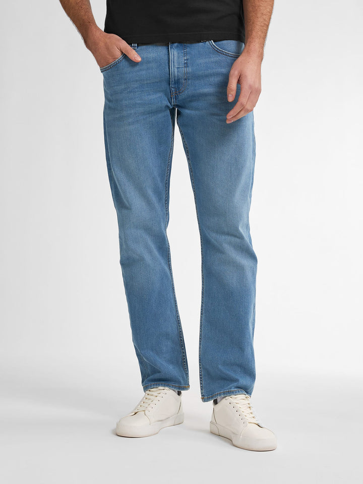 Petrol STARLING 5701 jeans regular-straight fit heren - Blue Denim - L34