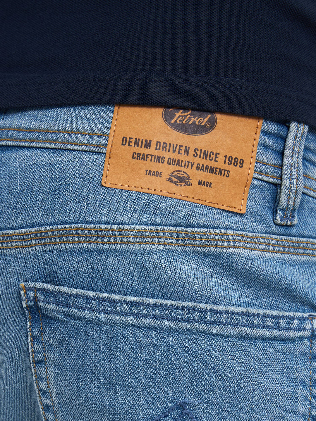 Petrol men STARLING 5701 jeans regular-straight fit heren - Blue Denim - L32