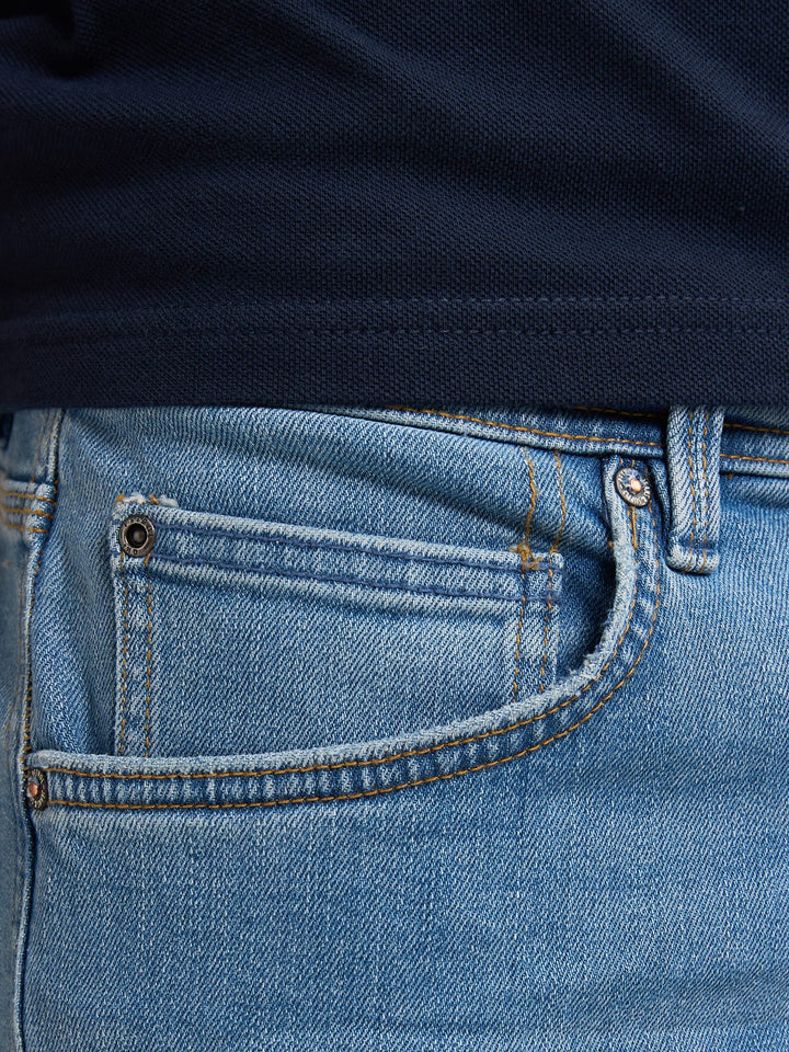 Petrol STARLING 5701 jeans regular-straight fit heren - Blue Denim - L34