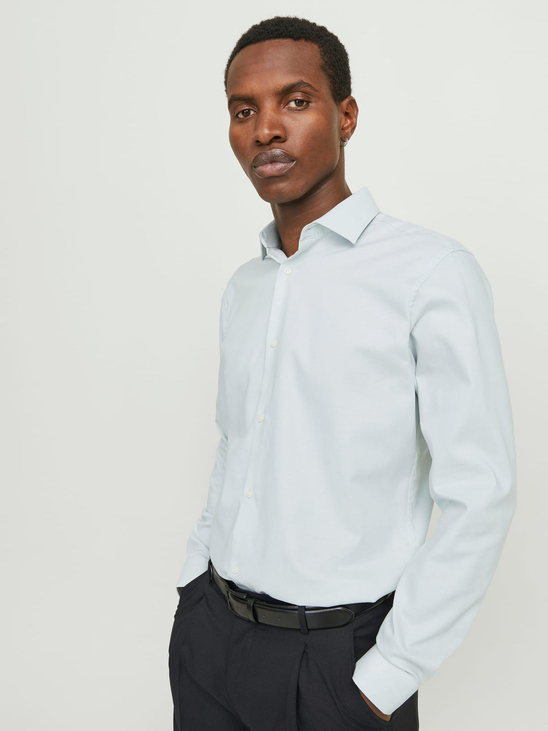 Jack & Jones 12227385 bla parker – overhemd l/m heren - Mint