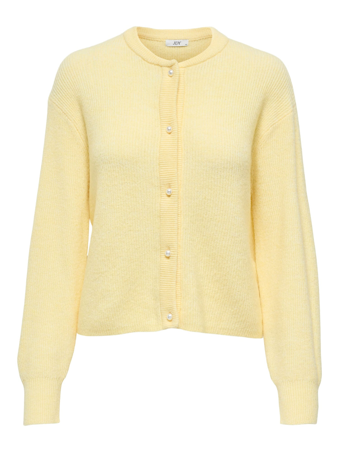 Jacqueline de Yong 15326819 Lumi vest gebreid geel