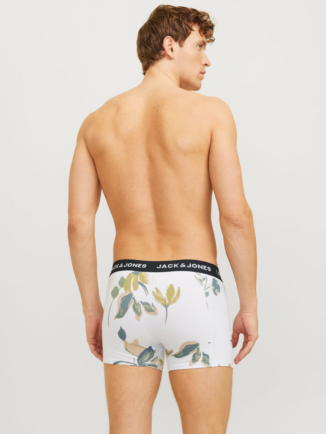 Jack & Jones 12273114 abstract trunks – heren boxershorts - Zwart Dessin