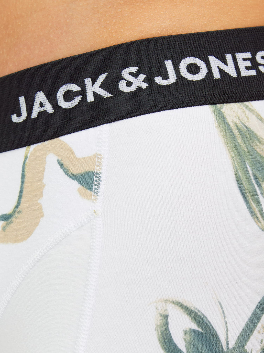 Jack & Jones 12273114 abstract trunks – heren boxershorts - Zwart Dessin