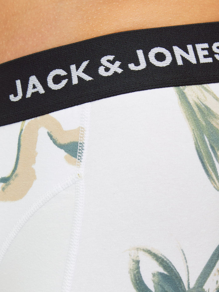 Jack & Jones 12273114 abstract trunks – heren boxershorts - Zwart Dessin
