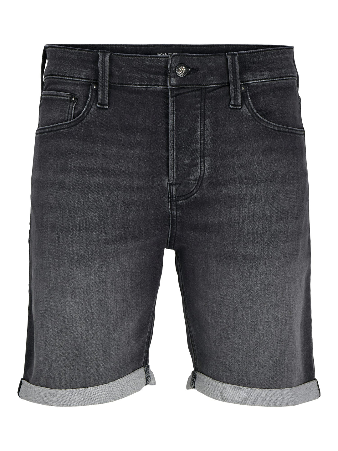 Jack & Jones 12269501 Rick short denim zwart – heren - Black Denim