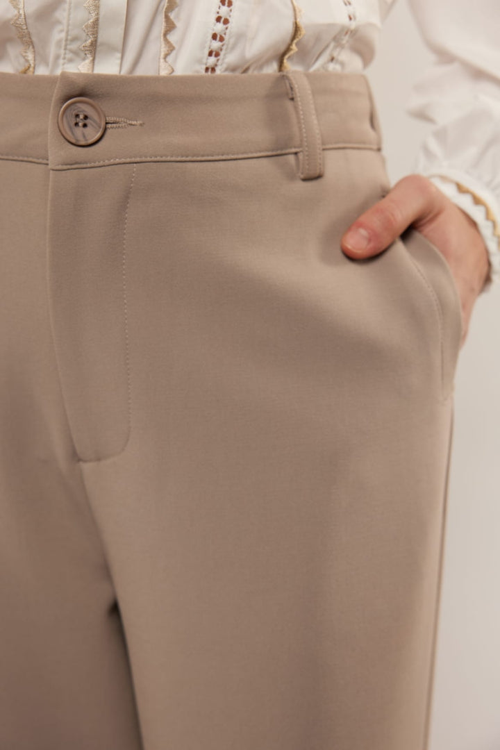 G-Maxx Ember broek zand – dames lange broek