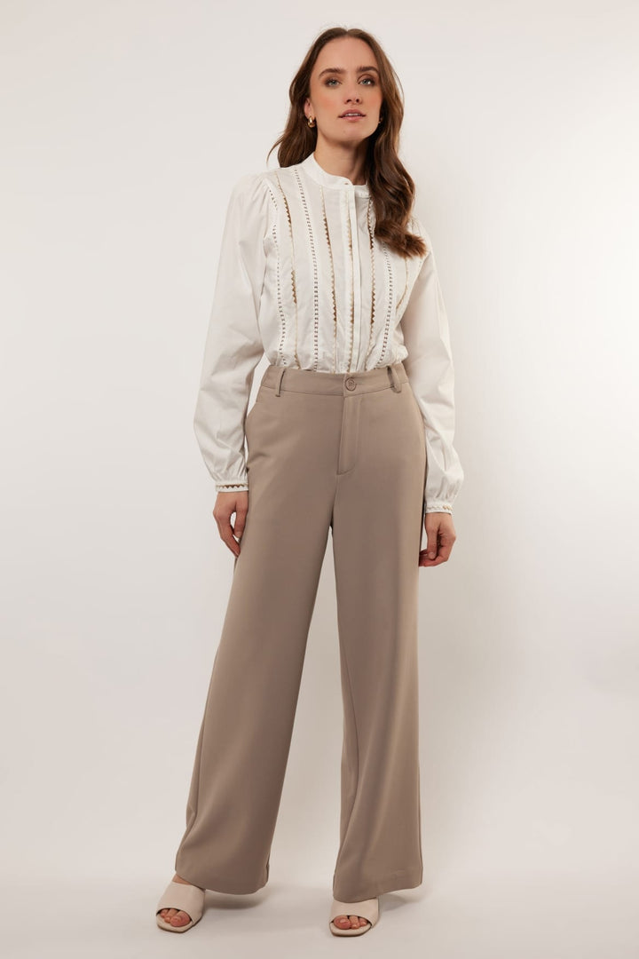 G-Maxx Ember broek zand – dames lange broek