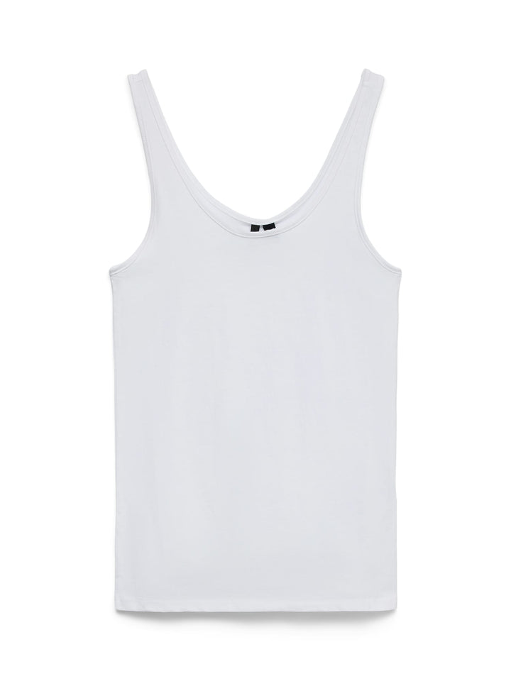 VERO MODA VMMAXI MY SOFT UU TANK TOP NOOS – dames singlet - Off-white