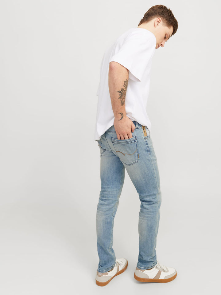 Jack & Jones slim fit jeans blauw denim – heren - Blue Denim - L36