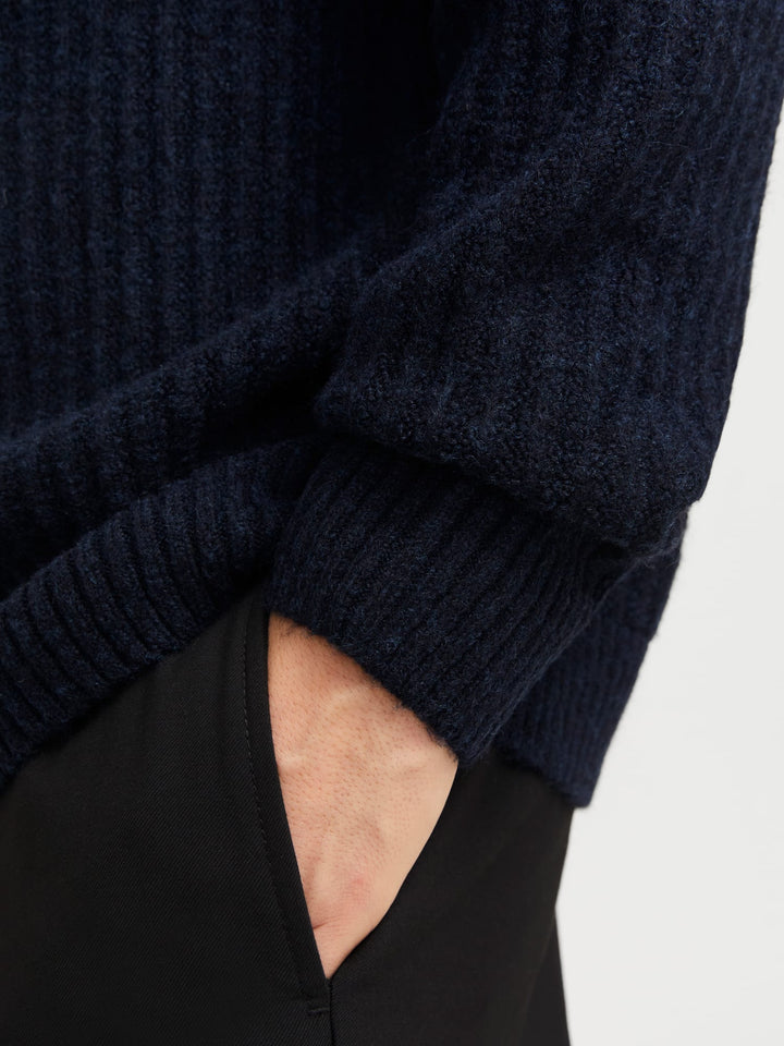 Jack & Jones Chowell trui navy – heren